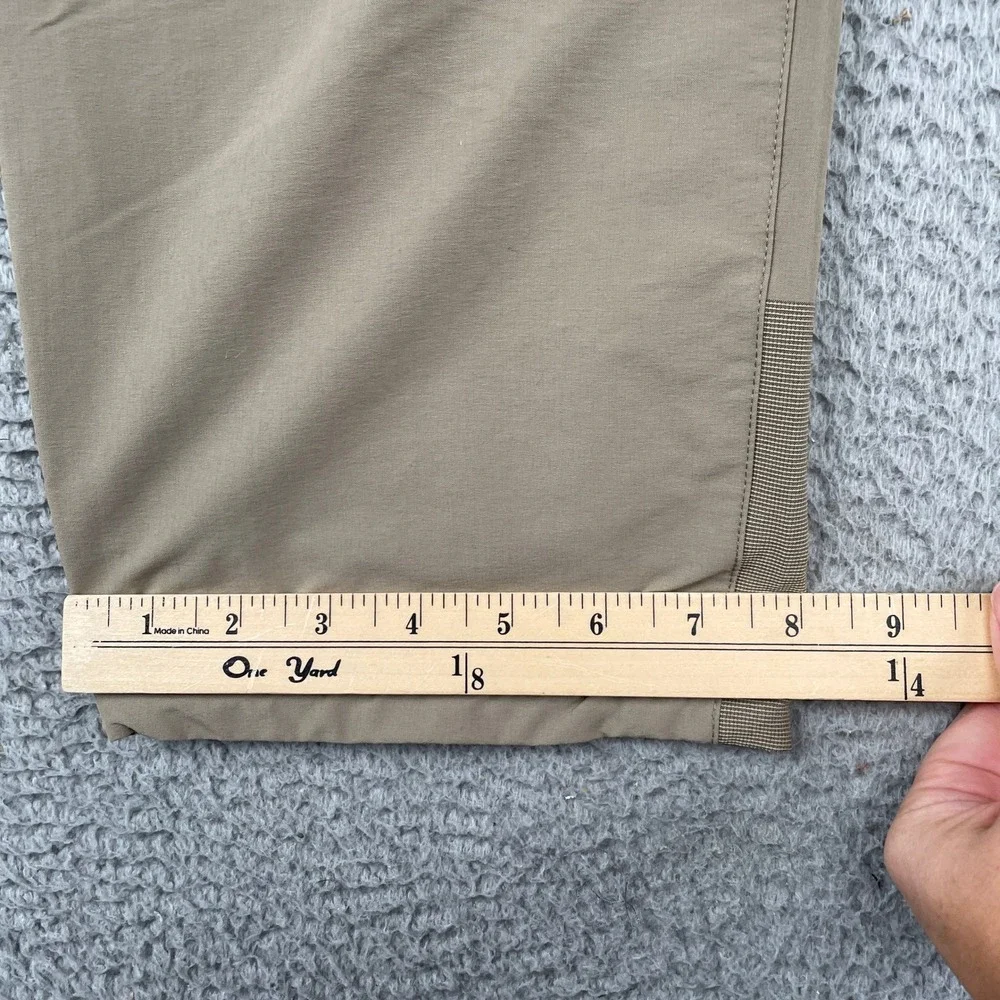REI Co-op Pants Mens 34x32 Tan Hiking Regular Fit Cordura Nylon Stretch Utility
